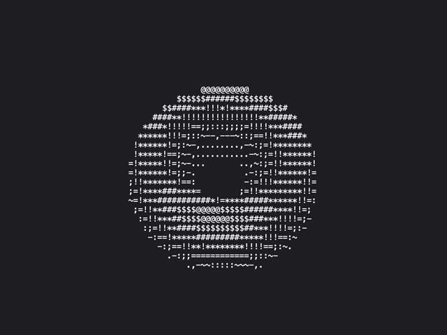 ASCII Donut